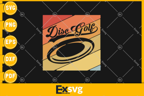 Disc Golf in Retro Vintage Style Frisbee Review