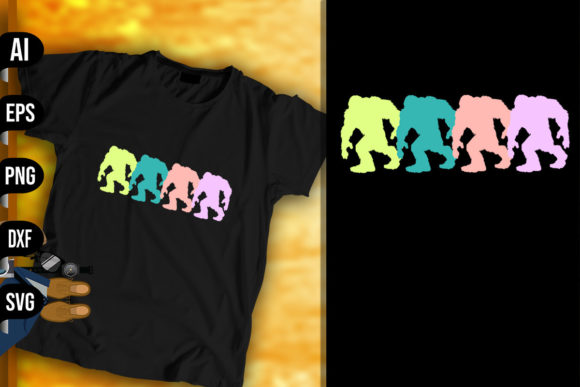 Retro Color Bigfoot Sasquatch: A Designer's Real-World Embroidery Review