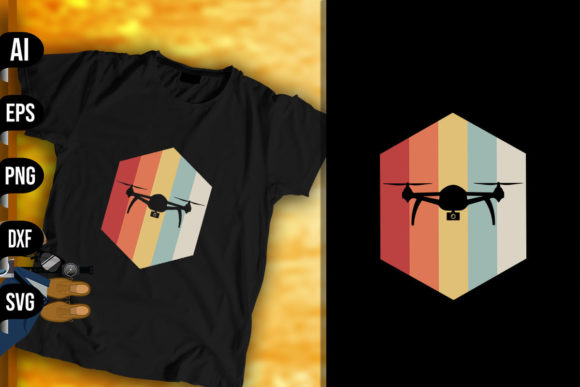 Retro Drone Design Embroidery Review