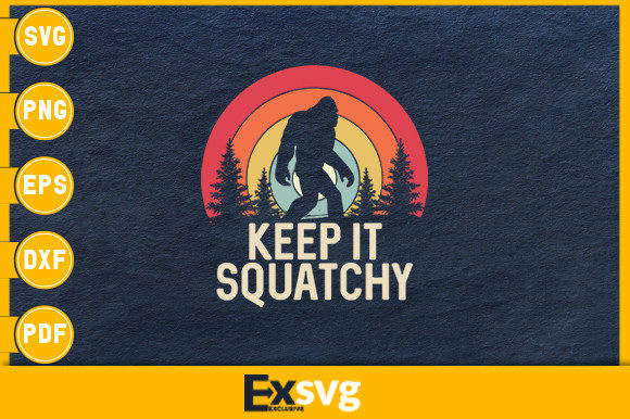 Retro Keep It Squatchy Design Review