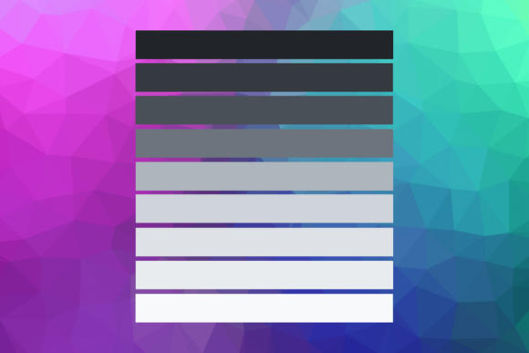 Retro Sunset Horizontal - 9 Stripes