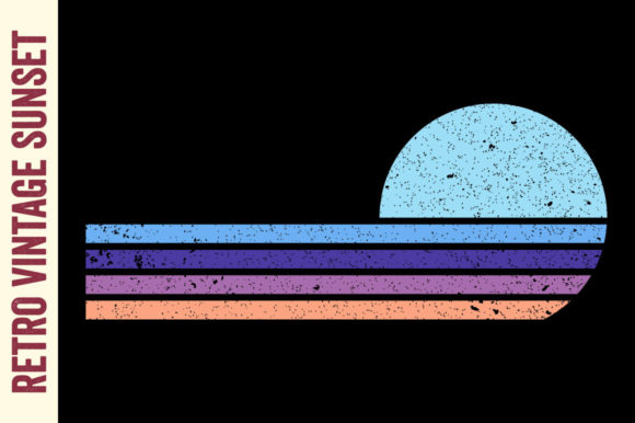 Retro Vintage Sunset Beach Graphic 70s Review