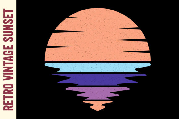 Retro Vintage Sunset Sun Wave Review